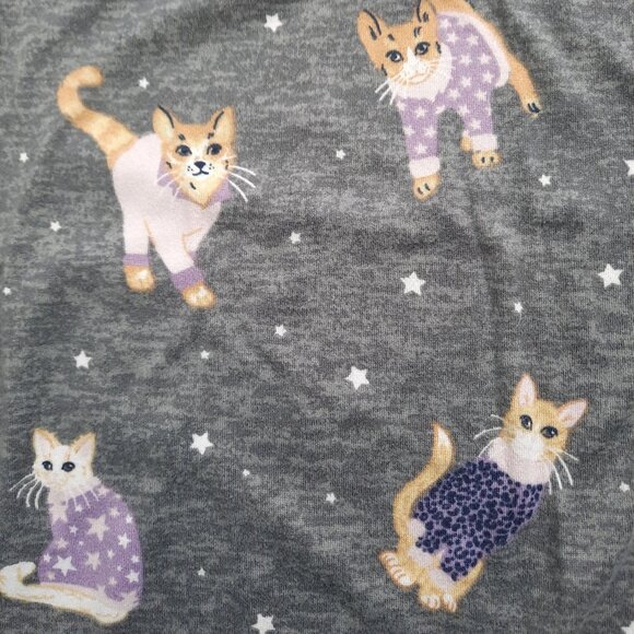 Cat patterned pajamas - M - Picture 8 of 9